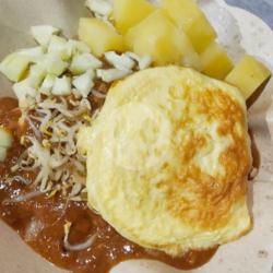 Tahu Tek Vegetarian Kentang Rebus