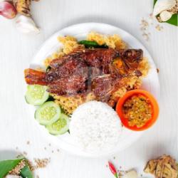 Nasi   Nila Bakar Kremes