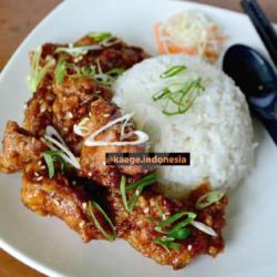 Jumbo! Honey Garlic Chicken Karage
