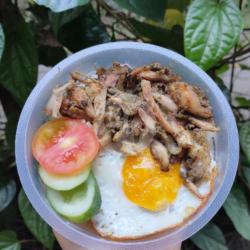 Nasi Ayam Suwir Andaliman