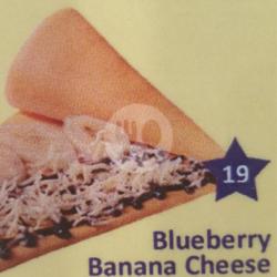 Crepes Blueberry Banana Cheese