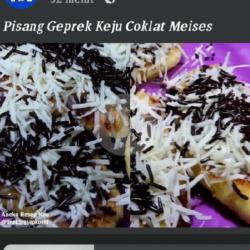 Pisang Geprek Coklat Keju