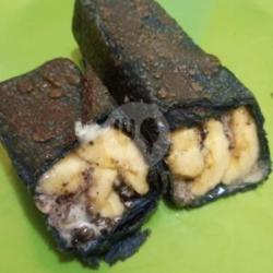 Kebab Hitam Pisang Coklat