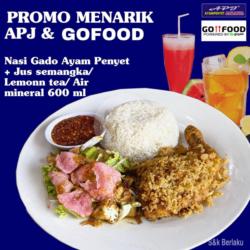 Paket Nasi Gado Ayam Penyet