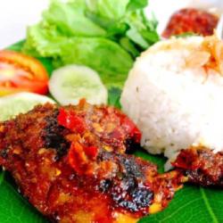 Ayam Bakar  Nasi   Pop Ice Mangga/strobery