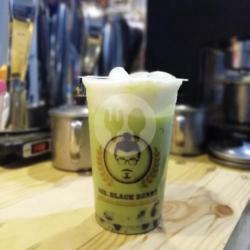 Green Tea Bubble Pearl And Cheese Foam