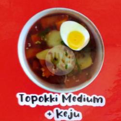 Topokki Medium   Keju Mozarela