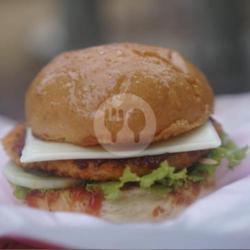 Burger Ayam Keju