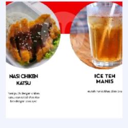 Nasi Chiken Katsu   Ice Tea