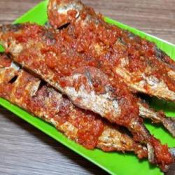 Nasi Bungkus   Ikan Laut Sambal