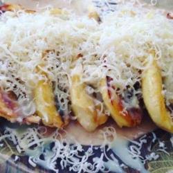 Pisang Bakar Full Keju Susu