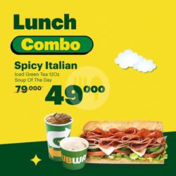 Lunch/dinner Combo - Spicy Italian (single)