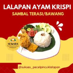 Penyetan Nasi Ayam Krispi