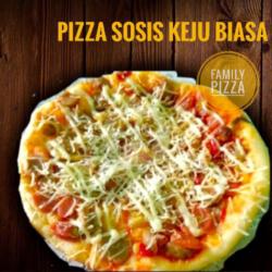 Pizza Sosis Keju Biasa