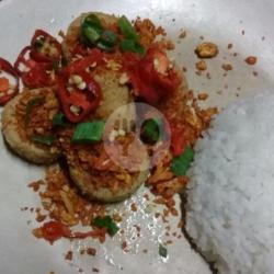 Nasi Tofu Cabe Garam