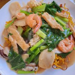 Bihun Panggang Siram / Bihun Kwantong (seafood Komplit)