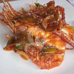 Udang Satang Saos Padang