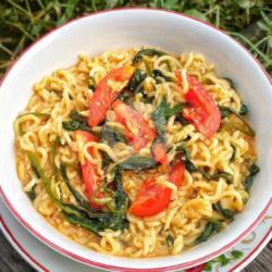 Indomie Tumis Kangkung Pedas