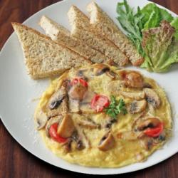 Mushroom Omelette