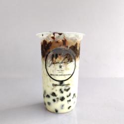 Boba Milk Choco Silverqueen ( Large )