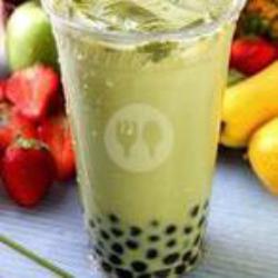 Greentea Boba Milk