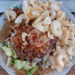 Ketoprak Polos Bihun   Toge   Lontong   Tahu   Krupuk   Sambel Pesdas 0-5