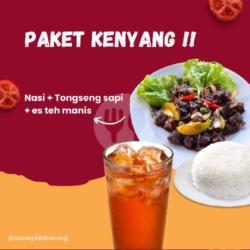 Paket Nasi   Tongseng Sapi   Es Teh