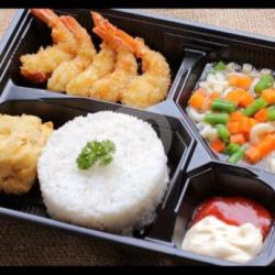 Nasi Bento Udang Crispy