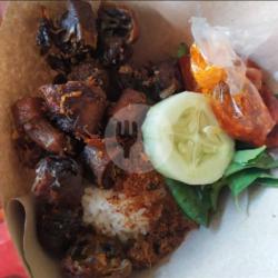 Nasi Mercon Kepala Leher Bebek Ato Ayam