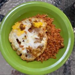 Nasi Goreng Sosis   Telur