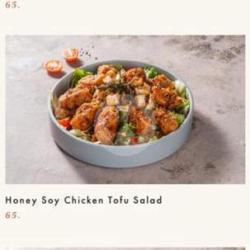 Honey Soy Chicken And Tofu Salad