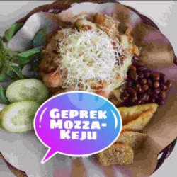 Ayam Geprek Mozza - Keju