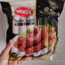 Yona Sosis Bakar Sapi Jumbo 6pcs