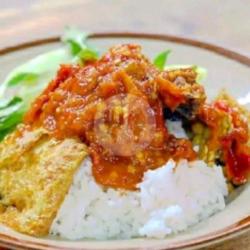 Nasi   Tempe Penyet