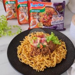 New Indomie Goreng Kebab Rendang   Telur