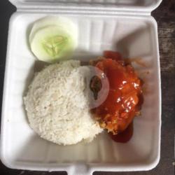 Ayam Saos Asam Manis Nasi