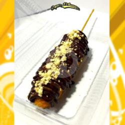 Corndog Mozarella Toping Coklat Kacang