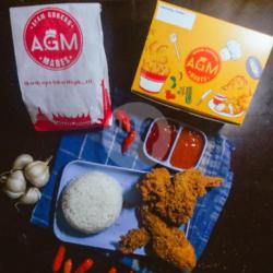 Nasi   Sayap   Paha Bawah   Teh Manis