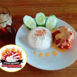 Paket Fire Chicken Saus Keju