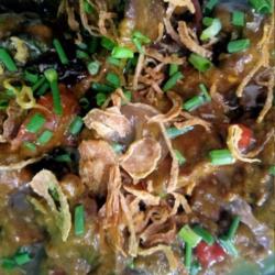 Nasi Campur Hati Ayam Bumbu Kecap