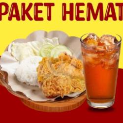 Paket Hemat Ayam Crispy / Ayam Geprek