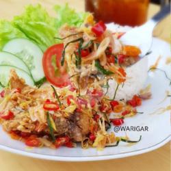 Ayam Sambal Bali   Nasi   Es Teh