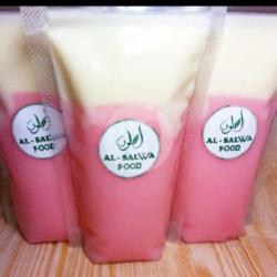 Puding Strawberry Cheese Cream