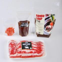 Tasty Shabu Set (original Konbu Soup)