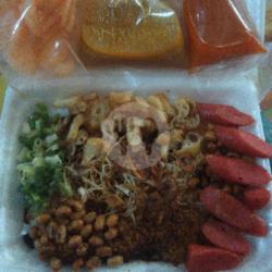 Bubur Ayam Sosis Abon