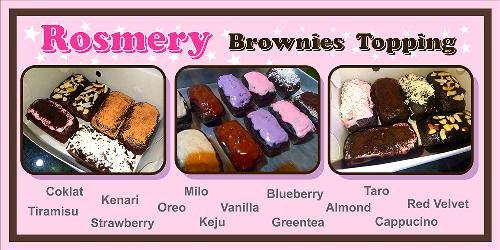 Rosmery Brownies Topping, Tidung 7