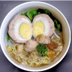 Mie Bakso Telur  Es Teh