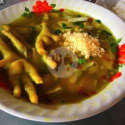 Soto Ceker Bening   Nasi