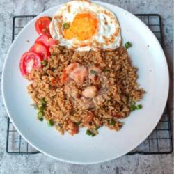 Nasi Goreng Spesial Ati Ampela   Telor   Teri   Kerupuk   Cabe   Sambal