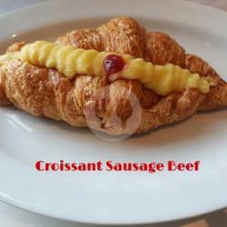 Croissant Sausage Beef